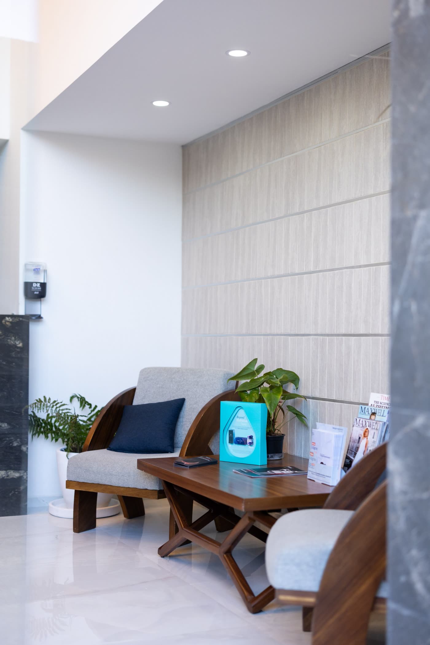 Sala de espera de Rejuvenate Clinic PV en Puerto Vallarta